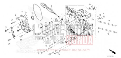 CARTER VILEBREQUIN DROIT WW125SS de 2025